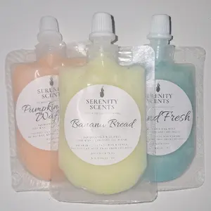 Serenity Scents Squeezable Wax Melts 1oz Sample Size Made with Soy Wax & Coconut Oil Fragrance Candle Aroma for Any Room