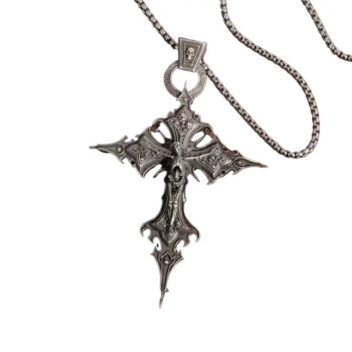 Skull Cross Necklace