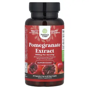 Nature's Craft Pomegranate Extract , 500 mg, 60 Capsules