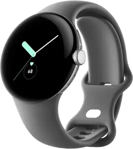 REFURBISHED Google Pixel Watch 1 Gen Android Smartwatch 41mm Silver - GPS + Cellular - Excellent