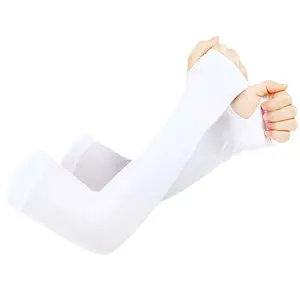 Sunscreen UV Garden Arm Cuff Thumbhole Compression Cooling Sports Gloves Discounts Basketball, Football, Baseball, Volleyball Youth Boys and Girls Sports Compression Arm Sleeve faith cross arm sleeve basketball baseball football golf