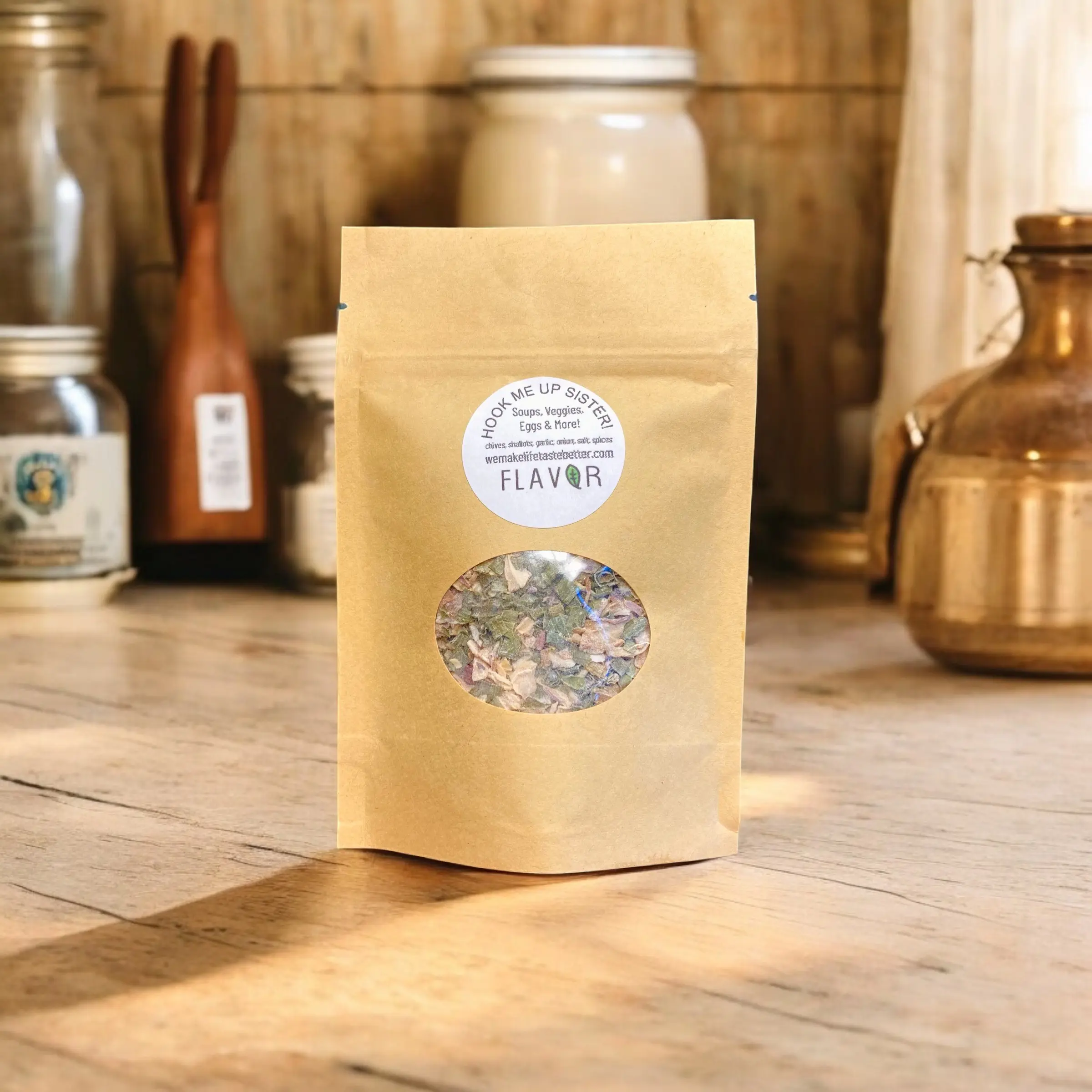Flavor Hook Me Up Sister All Purpose Spice Blend with Shallots, Chives, Garlic, & Onion