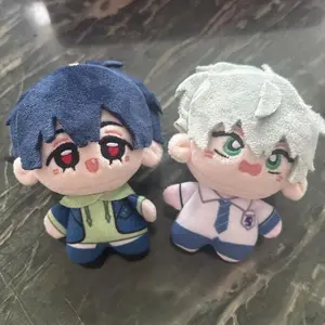 10cm Anime ALIEN STAGE Plush Pendant Toys Cartoon Ivan Till Plushie Kechain Home Decoration Stuffed Dolls Birthday Xmas Gifts