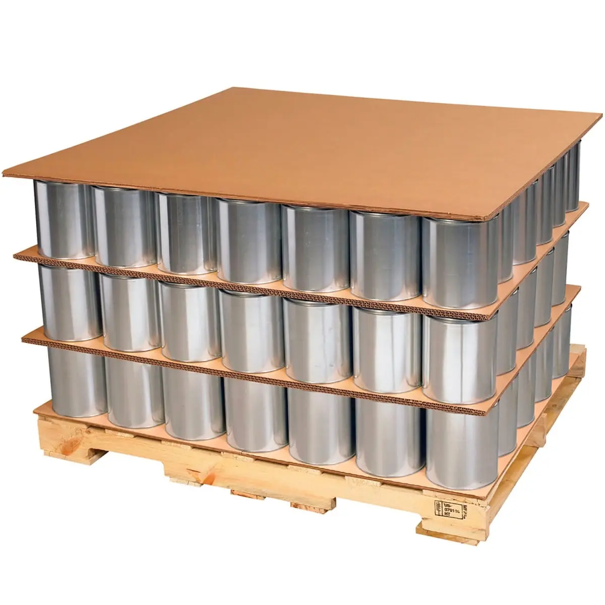 Global Industrial B3172319 Triple Wall Corrugated Kraft Paper Sheets - 48x36 in - Pack of 5