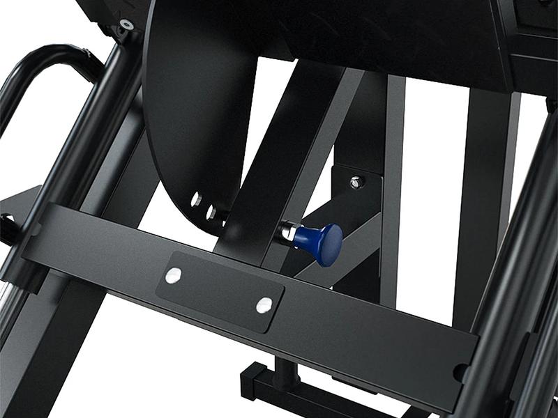 RITFIT BLP01 Pink Leg Press Hack Squat Machine with Linear Bearing, Pink Fitness Trainer, Professional Adjustable Design for Full Lower Body Workout Strength Training Equipment