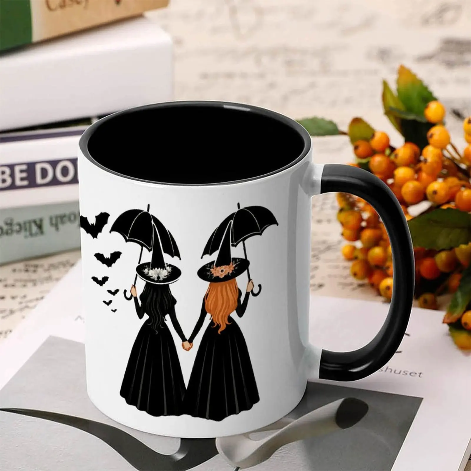 who loves some practical magic, coffee mug with quote
