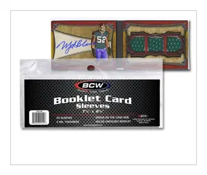 BCW Horizontal Trading Card Sleeves - AKA Penny Sleeves, 50-Pack, Trading Card Sleeve