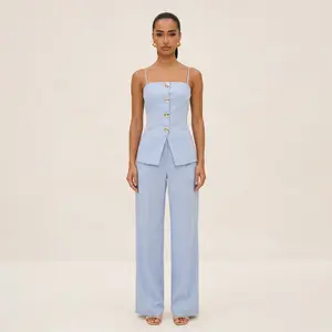 ALWAYS THE STANDARD PANTS SET (LIGHT BLUE)