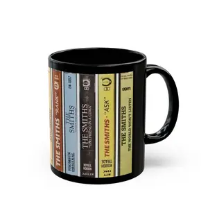 The Smiths Cassette Mug | Retro Tape Aesthetic Coffee Cup | Music Fan Gift Idea | Retro Cassette Albums Collection Music, Coffee mug