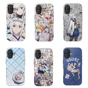 Uma Musume Pretty Derby-Oguri Cap Collage Phone Case Trendy Anime Phone Case Compatible for iPhone 17Promax 16 15 14 13 12 11 and for Samsung S21-S25 Perfect Gift for Fans Her/Him