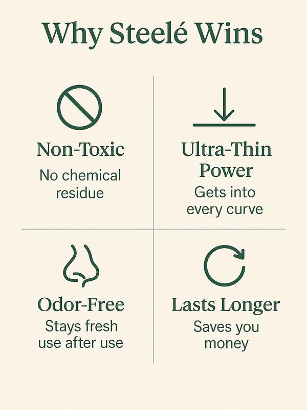 Steelé Sponge for Stainless Steel Cookware