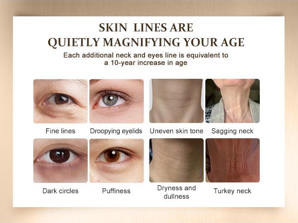 [YCZ] Neck & Eye Care 4-Piece Set – 2 Neck Creams + 2 Eye Creams | Firming & Hydrating Anti-Aging Duo for Wrinkles, Dark Circles & Puffiness