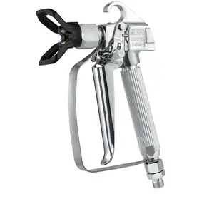 VEVOR Airless Paint Spray Gun, 3600PSI High Pressure Airless Paint Sprayer Gun with 5 Tips, 211, 315, 417, 517, 623, Swivel Joint Airless Spray Gun Kit with Filters, Cleaning Needle and Brush