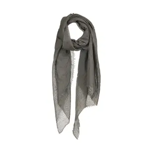 MIRROR IN THE SKY Souffle Semi Felted Shawl - Thunder