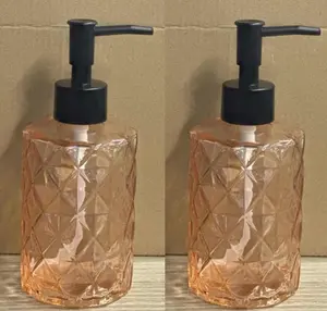 330ml diamond orange + black plastic small pump head + hand sanitizer divided into bottles (2 pieces each)