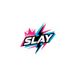 Vinyl Decal Sticker - Slay Decal, Laptop Decal, Water Bottle Sticker, Car Decal, Trendy Sticker