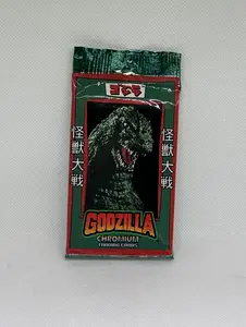 1996 JPP/Amada Godzilla Chromium Trading Cards - Single Hobby Pack