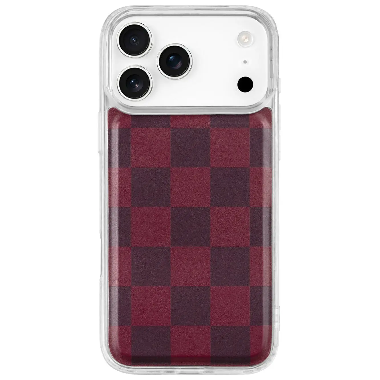 Walli Cases Cozy Check Magnetic Cellphone Cover, Wireless-Friendly Mobile Phone Casing, Electronics Accessories, Leather