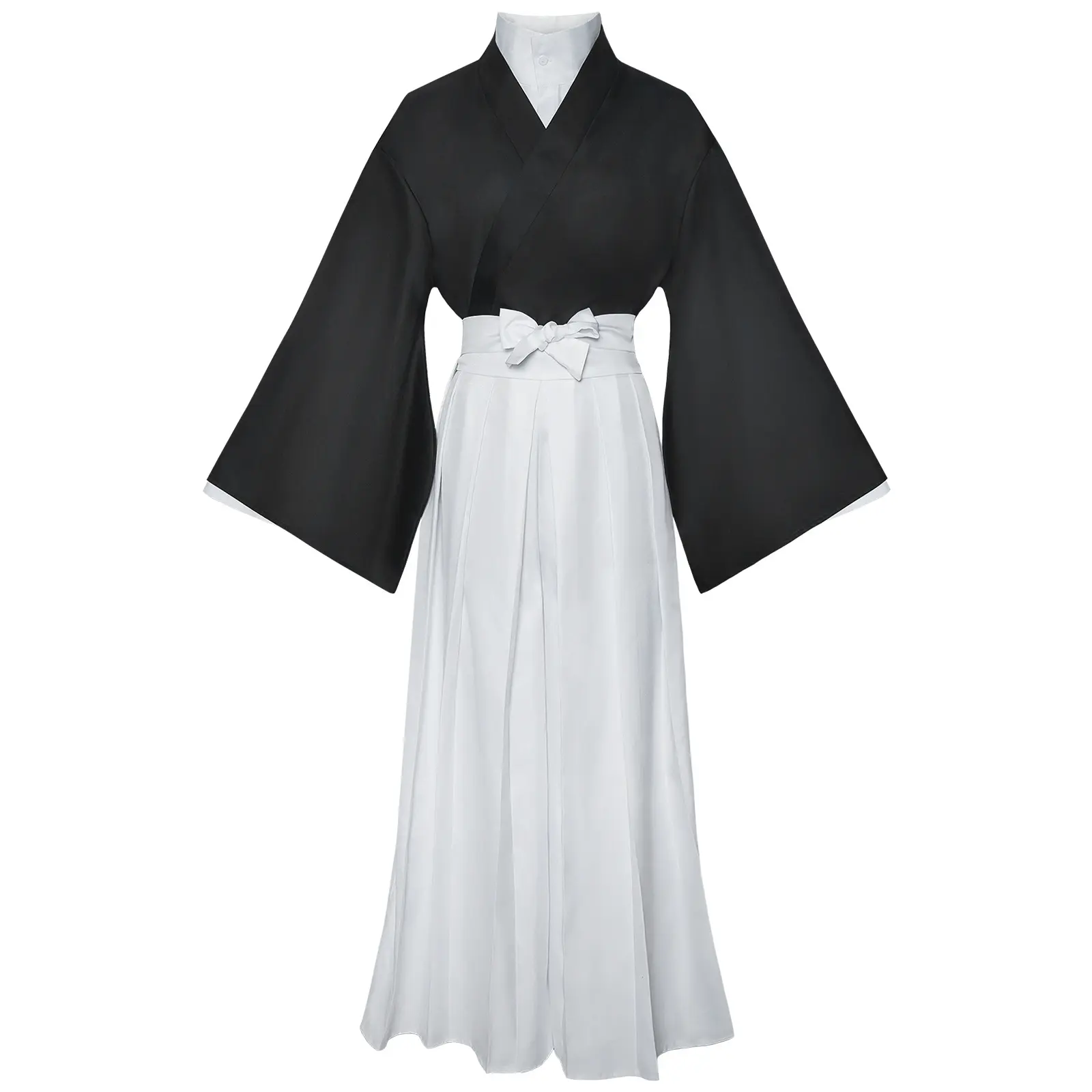 Women's Jujutsu Kaisen Cosplay Clothes & Accessories - Multi-Size Solid Colors V-Neck Cut Miko Kimono, Sailor Uniform, Zen Dress for Halloween, Comic Con (Flash Sale), Jujutsu Theme