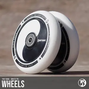 The Rapture Yin-Yang 110mm Wheels (Set) - WHITE