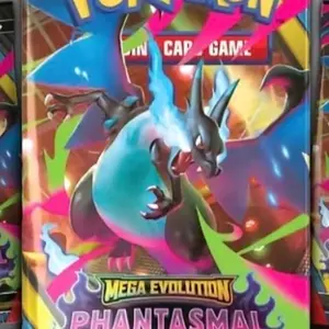 Phantasmal Flames - 1 Pokémon Booster Packs