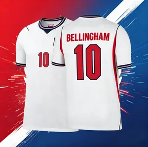 2026 England Home No. 10 Bellingham Short-Sleeve Soccer Jersey Breathable