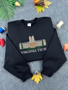 Virginia Tech University Embroidered Sweatshirt/Hoodie