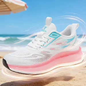 Pink Nano-Breathable  Running Shoes All-Day Comfort Tennis Shoe, Cloud Foam , Candy-Pink Anti-Slip, Shock-Resistant, Versatile for Gym, Work, School, and Outdoor Activities
