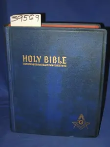 USED-Holy Bible: King James Version Old And New Testaments Masonic Edition Cyclopedic Indexed by King James Holy Bible: (Hardcover)