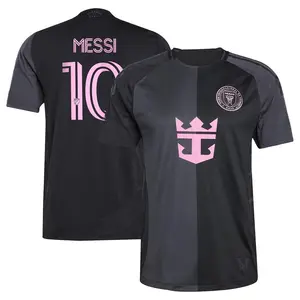 Unisex Lionel Messi Inter Miami CF 2026 The Fortitude Kit Player Jersey - Black