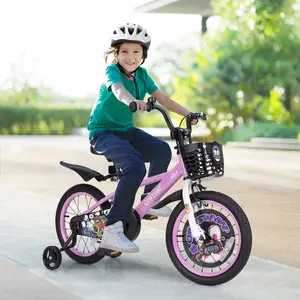 COSTWAY - 16 Inch Kids Bike for 4-8 Years Old Sport Bicycle with Adjustable Handlebar and Saddle-16 inches