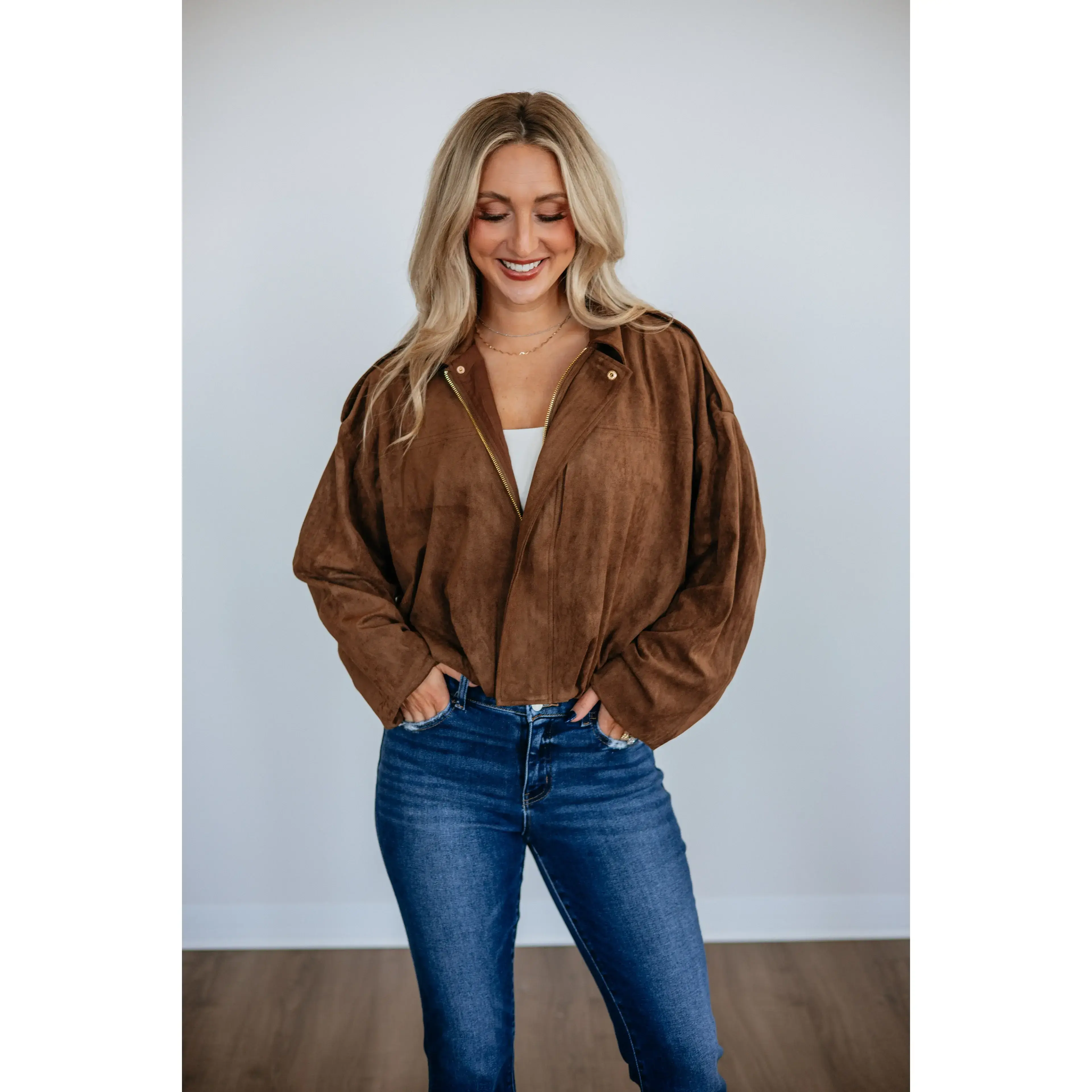 Cheyla Suede Jacket
