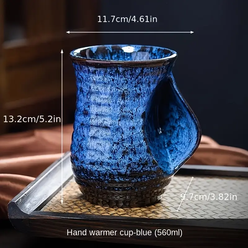 Elegant Ceramic Coffee Cup-Burnt Leak Proof Insulated Tea Cup, Suitable For Home And Office Use, Perfect Holiday Gift