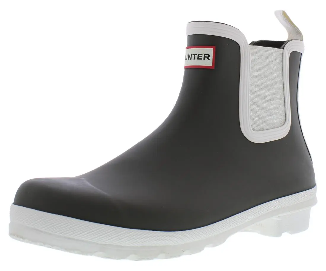 Hunter Original Chelsea Boot Womens Shoes, Footwear, Walking Shoes, Round Toe Boot, Flat Heel