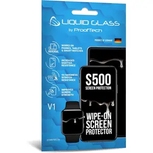 Liquid Glass Screen Protector With $500 Screen Protection - Scratch Resistant Wipe  Nano Coating for    and Other Phones Tablets  Watch  iPad Galaxy Universal