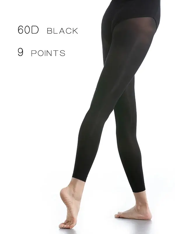 Girls Women 60D Footless Ballet Tights Dance Stockings Pantyhose for Gymnastic & Dancing Ballet Leggings