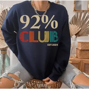 92% Club Sweatshirt For Black Women, I am The 92 Percent ,Black History Month Pride shirt, Classic Fashion, Fits Every Occasion