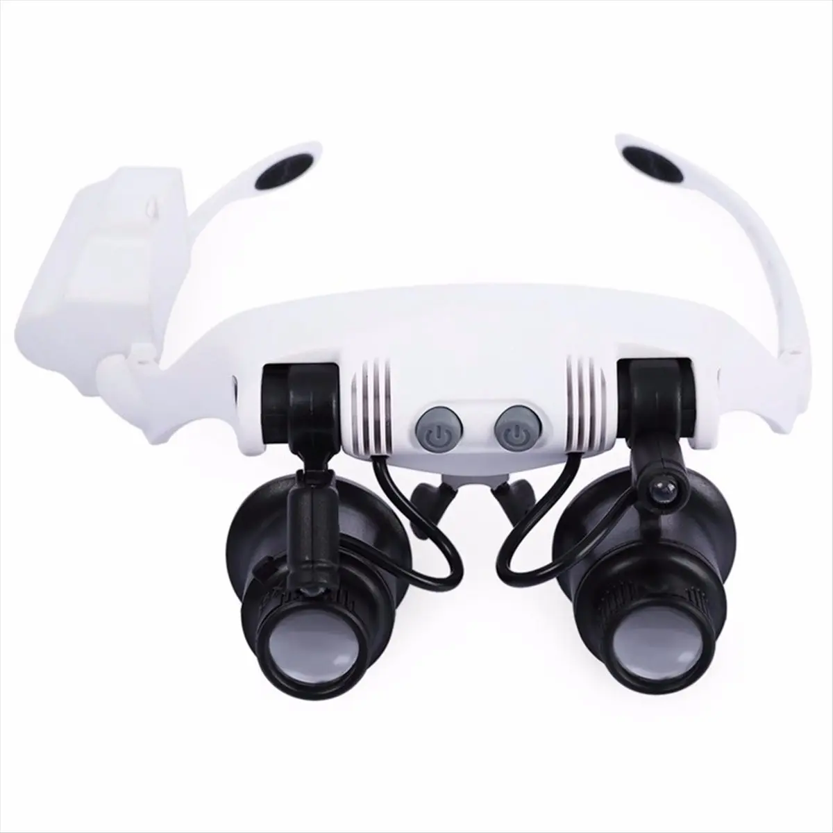 Adjustable Durable LED Magnifying Headband with Acrylic Lens, Plastic Headlamp for Jewelry-Watch Repair, Household Appliance Accessory, Accessories