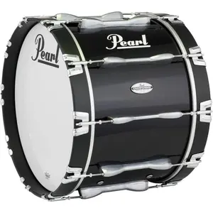 Pearl 26 x 14 in. Championship Maple Marching Bass Drum, Midnight Black (PBDM2614/A46)