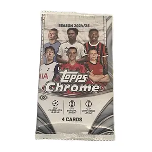 2024-25 Topps Chrome Soccer UEFA Club Competition Hobby Pack