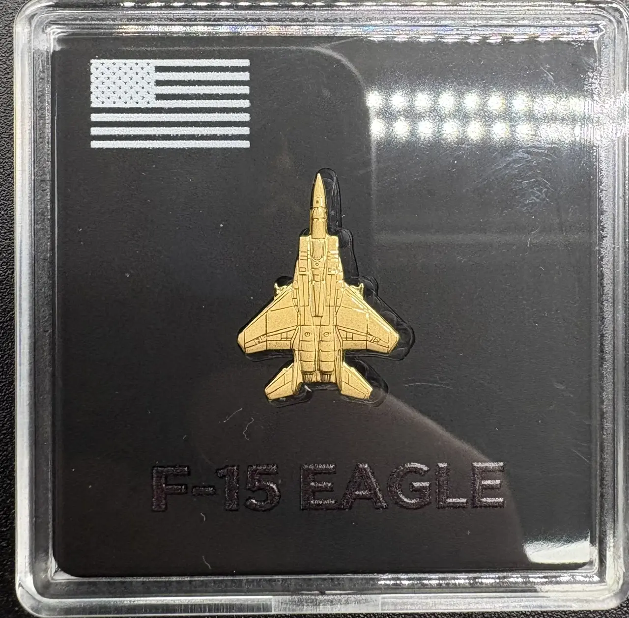 F-15 EAGLE 24K GOLD LIMITED MINTAGE F-15 EAGLE 24K GOLD LIMITED MINTAGE