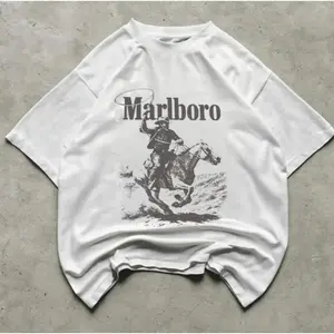 Vintage Marlboro Cowboy T-Shirt, Gifts Shirt, Unisex Vintage Graphic Tees, Gothic Grunge Emo Scene, Amity Affliction Style Clothes for Men and Women, Streetwear