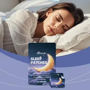 30pcs Nighttime Sleep Care Patches, Soothing Relaxing Formula, Gentle Skin-Friendly, Helps Fall Asleep and Stay Asleep, 2 Packs