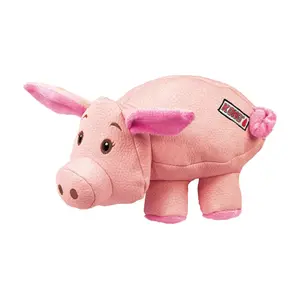 Pig Squeaky Toss & Chew Dog Puppy Durable Squeak Play Toy