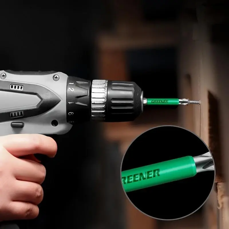 90mm 150 mm Cross non-slip drill bits batch Head PH2 screwdriver set S2 strong magnetic wind batch head screwdriver head bits Power Tools