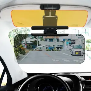 New 2-in-1 Car Sun VisorDay-night anti-glare, UV-blocking HD windshield visor for driver/passenger seats. With telescopic adjuster & fixed buckle, easy to use. Shades eyes, relieves driving fatigue