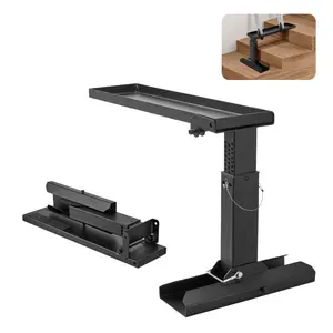 summervibes VEVOR Ladder Levler, 29.8 Lx 11.4-18 in H Support Surface, Steel Ladder Leveling Tool, Folding Pitch Hopper, Stair Ladder Stabilizer Easy to Use, Extension Ladder Accessories for Uneven Ground