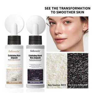 Glowing Rice Exfoliating Hydrating Serum ( Rice + Rice), Gentle Exfoliation, Removes Dead Skin Cells, Suitable for All Skin Types, Face & Body Use