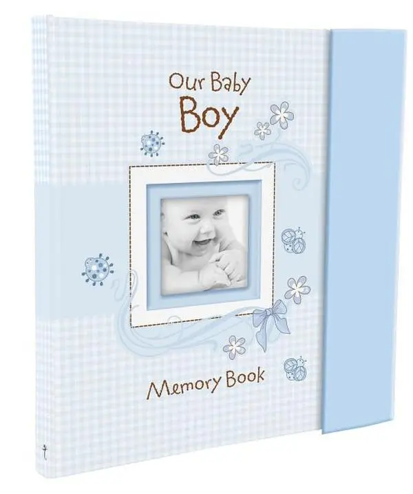 Our Baby Boy Memory Book by Christian Art Gifts (Hardcover)