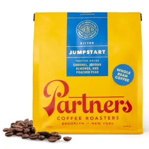 Jumpstart Blend, Whole Bean Coffee, 12oz - Medium Roast Jumpstart Blend, Whole Bean Coffee, 12oz - Medium Roast